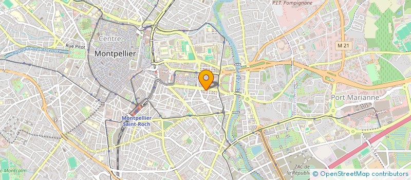 localisation de l'entreprise MADAME LONE RICHTER à MONTPELLIER
