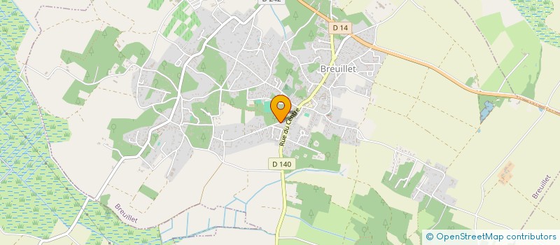 localisation de l'entreprise MADAME LONICA HENNEBURY à BREUILLET