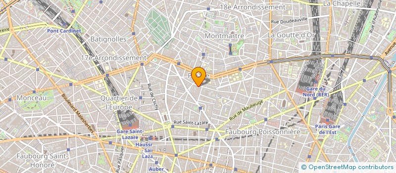 localisation de l'entreprise MADAME LORA KANTCHEVA  PARIS