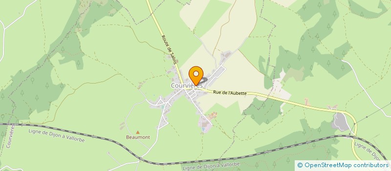 localisation de l'entreprise MADAME LORA SONNEY  COURVIERES