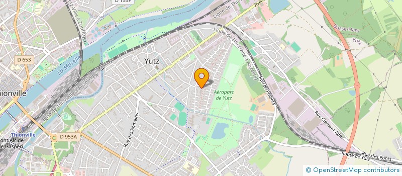 localisation de l'entreprise MADAME LORAINE JOLIVALT-DA CUNHA  YUTZ