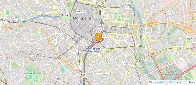 localisation de l'entreprise MADAME LORAINE SIMON à MONTPELLIER