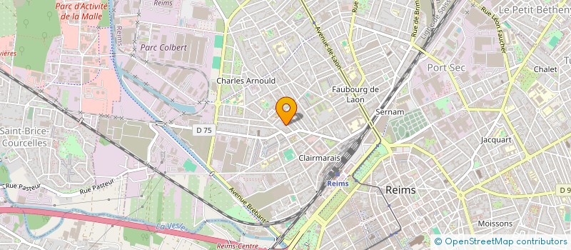 localisation de l'entreprise MADAME LORANE LAMBERT  REIMS