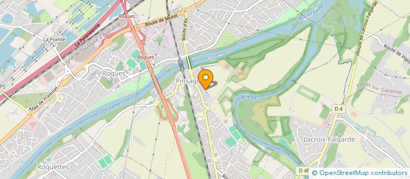 localisation de l'entreprise MADAME LORANE LEPAGE  PINSAGUEL