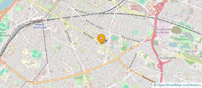 localisation de l'entreprise MADAME LORANNE KNISY à ANGERS