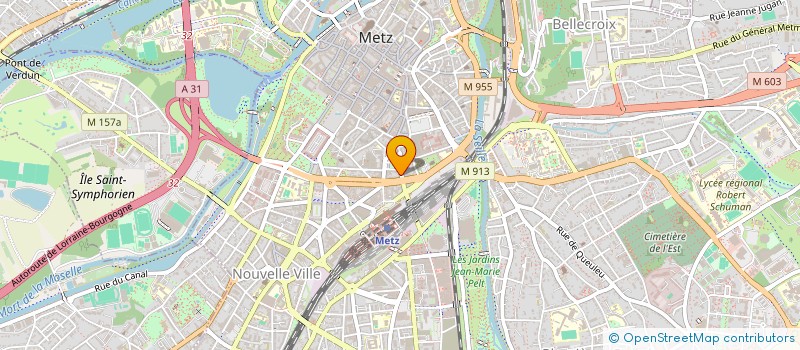 localisation de l'entreprise MADAME LORE JEHIN  METZ