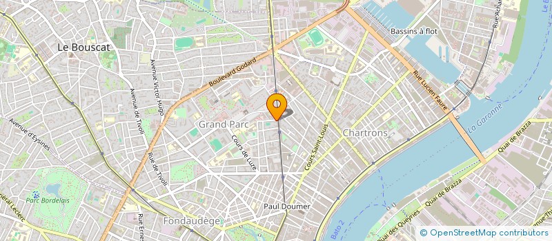 localisation de l'entreprise MADAME LOREA CAUSSARIEU  BORDEAUX