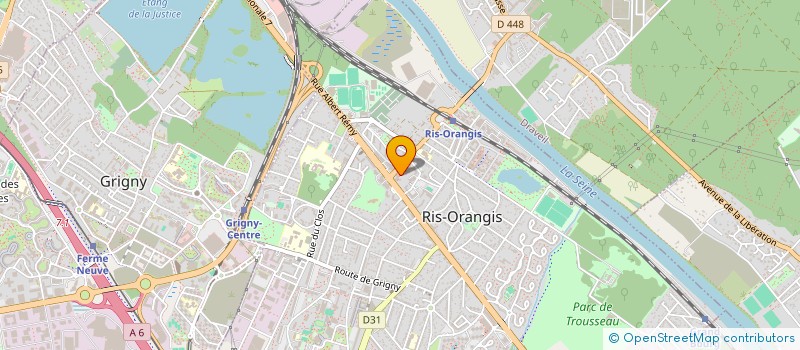 localisation de l'entreprise MADAME LOREDANA BERCU à RIS-ORANGIS