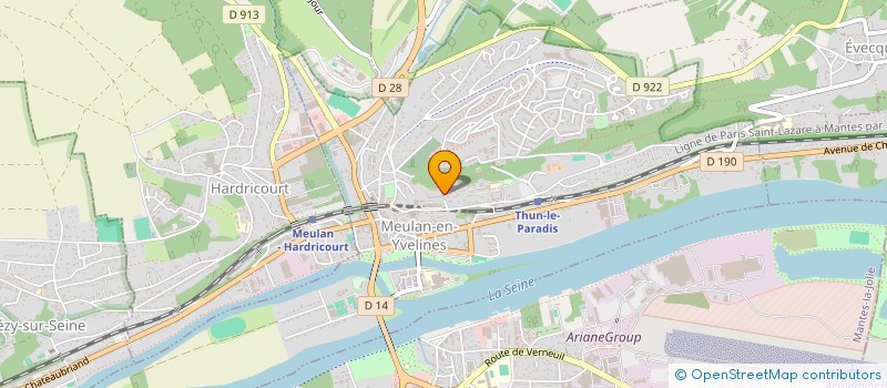 localisation de l'entreprise MADAME LOREDANA CIOBANU  MEULAN-EN-YVELINES