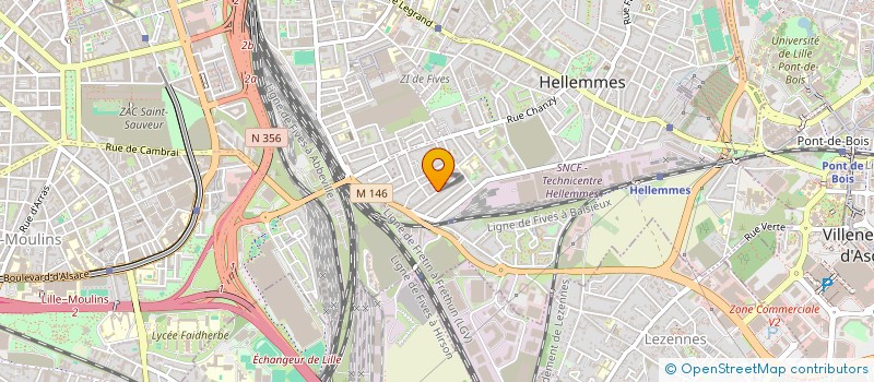 localisation de l'entreprise MADAME LOREDANA D'AMICO à LILLE
