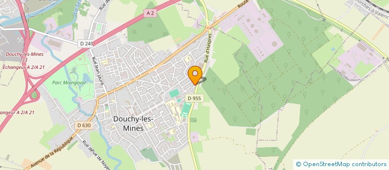 localisation de l'entreprise MADAME LOREDANA PERESSONI à DOUCHY-LES-MINES