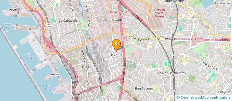 localisation de l'entreprise MADAME LOREDANA PRUTEANU à MARSEILLE