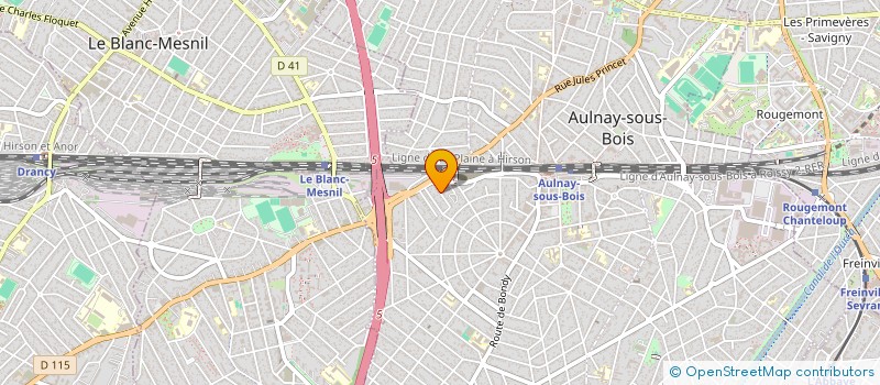 localisation de l'entreprise MADAME LOREDANA SABOU à AULNAY-SOUS-BOIS
