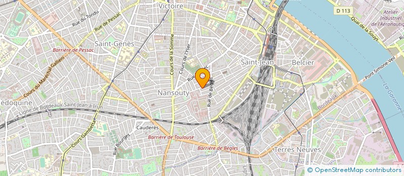 localisation de l'entreprise MADAME LOREDANA VENUTI à BORDEAUX