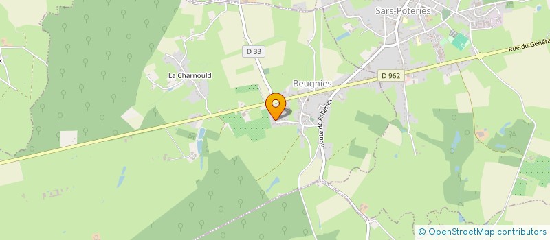 localisation de l'entreprise MADAME LOREDANA VERZAROLI  BEUGNIES