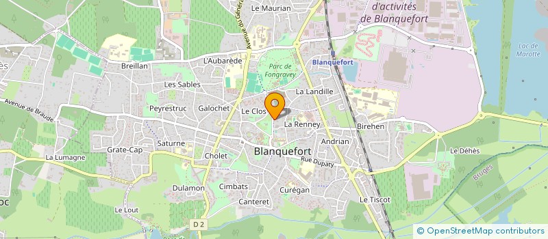 localisation de l'entreprise MADAME LOREE URRUTIBEHETY à BLANQUEFORT