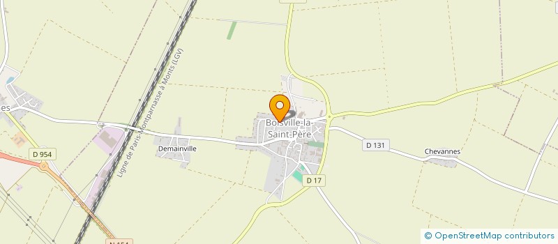 localisation de l'entreprise MADAME LOREEN CHASSARANT à BOISVILLE LA ST PERE