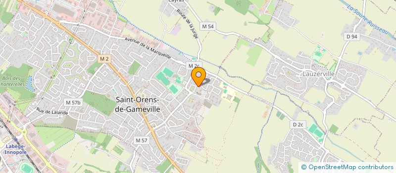 localisation de l'entreprise MADAME LOREEN RUPPRECHT à SAINT-ORENS-DE-GAMEVILLE
