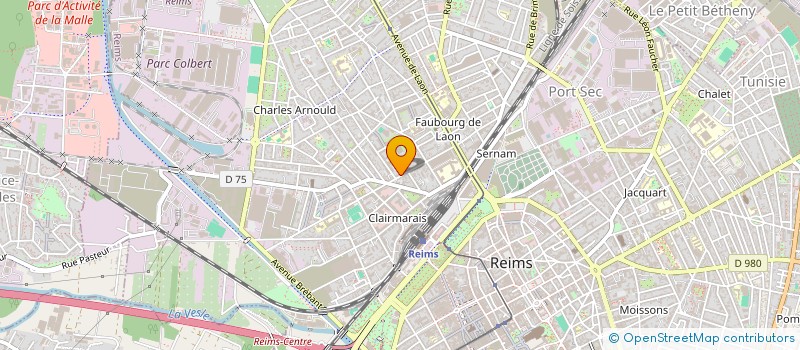 localisation de l'entreprise MADAME LOREEN SENDRA  REIMS