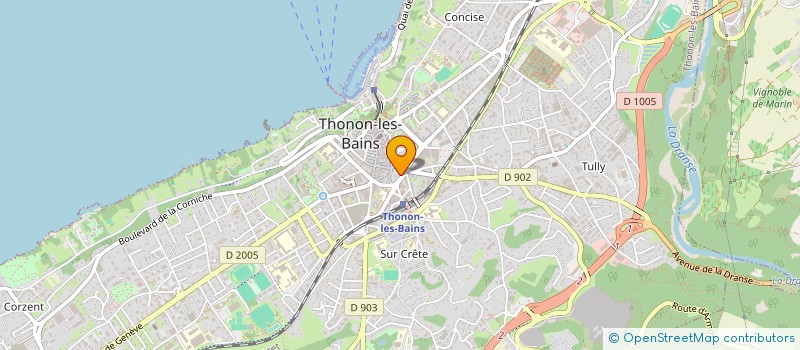 localisation de l'entreprise MADAME LORELEI BEARD à THONON-LES-BAINS