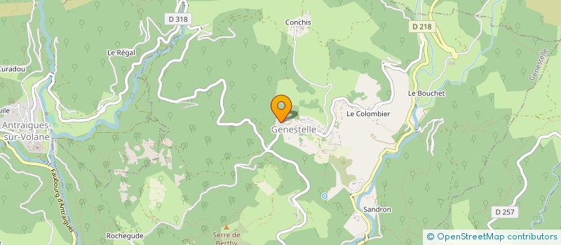 localisation de l'entreprise MADAME LORELEI CABRIT à VALLEES-D'ANTRAIGUES-ASPERJOC