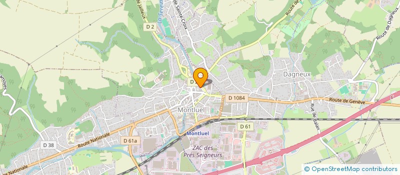 localisation de l'entreprise MADAME LORELEI DEBOURG  MONTLUEL