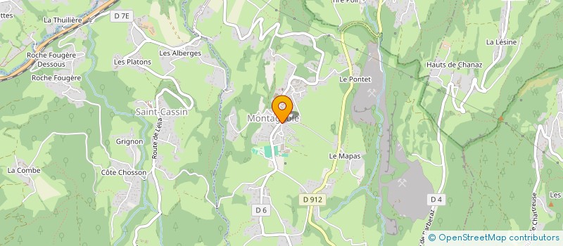 localisation de l'entreprise MADAME LORELEI ESCANDE  MONTAGNOLE