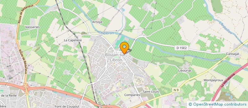 localisation de l'entreprise MADAME LORELEI LAPORTE  BEZIERS