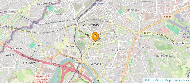 localisation de l'entreprise MADAME LORELEI LECOMTE  ANNEMASSE