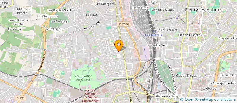 localisation de l'entreprise MADAME LORELEI VERSCHUEREN à ORLEANS