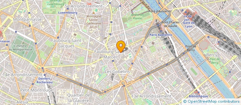 localisation de l'entreprise MADAME LORELIE MANI DIT CHELBI  PARIS