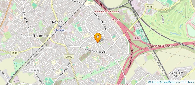 localisation de l'entreprise MADAME LORELINE FOL à RONCHIN