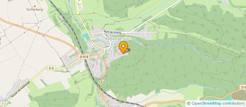 localisation de l'entreprise MADAME LORELINE MICHALIK  KEDANGE-SUR-CANNER