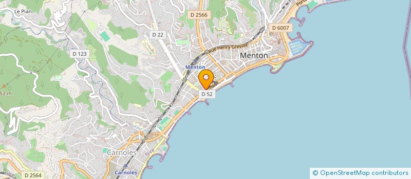 localisation de l'entreprise MADAME LORELLA NOTARO à MENTON