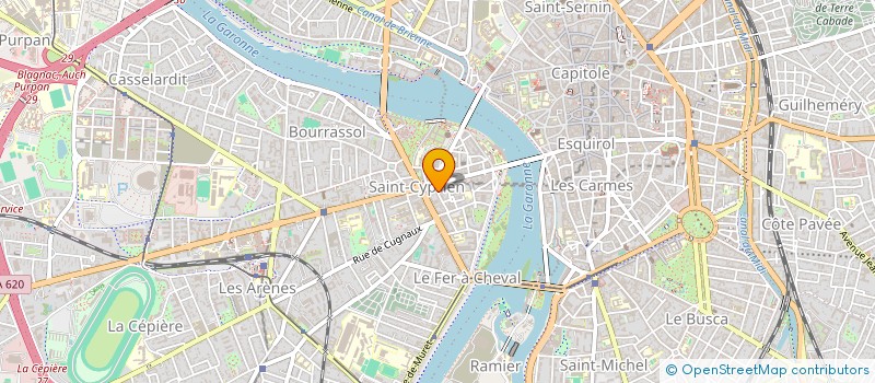 localisation de l'entreprise MADAME LOREN ALLARD à TOULOUSE