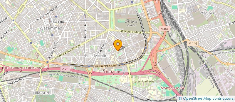 localisation de l'entreprise MADAME LORENA ABATE  LILLE