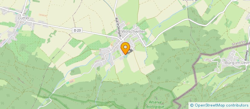 localisation de l'entreprise MADAME LORENA BLIND  WOLSCHWILLER