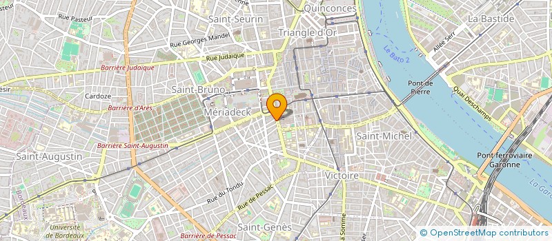 localisation de l'entreprise MADAME LORENA EYMARD  BORDEAUX