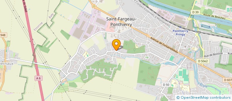 localisation de l'entreprise MADAME LORENA FERREIRA à SAINT-FARGEAU-PONTHIERRY