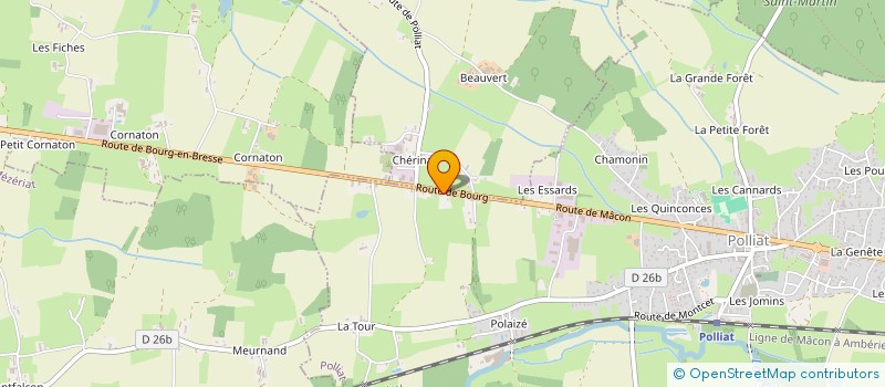 localisation de l'entreprise MADAME LORENA GALAZ AHUMADA  POLLIAT