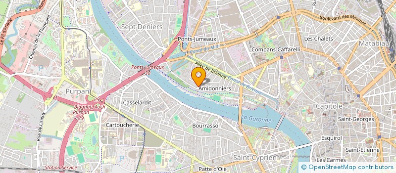 localisation de l'entreprise MADAME LORENA GALI SORET  TOULOUSE