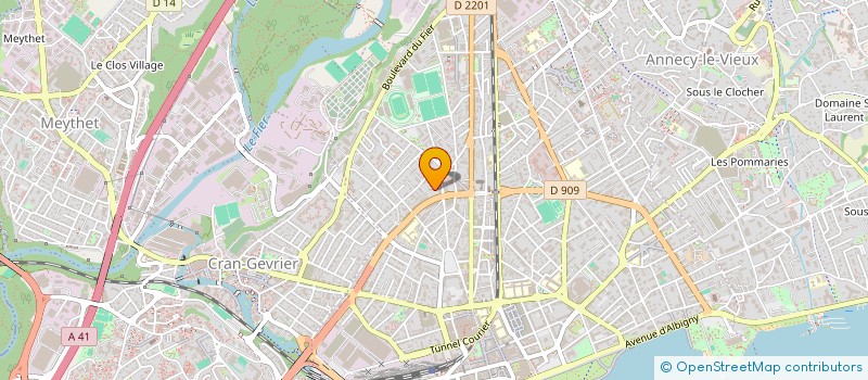 localisation de l'entreprise MADAME LORENA LAZZAROTTO à ANNECY