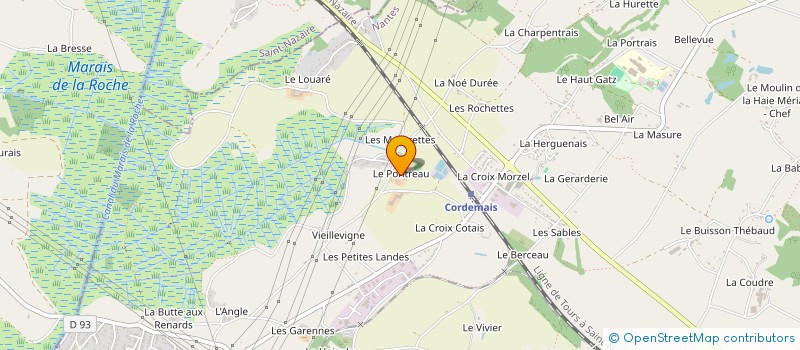localisation de l'entreprise MADAME LORENA LEMARIE - BENOIT à CORDEMAIS