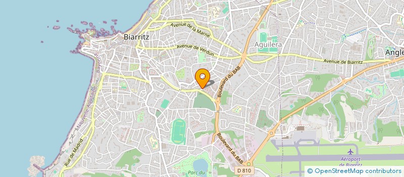 localisation de l'entreprise MADAME LORENA LEMIRE à BIARRITZ