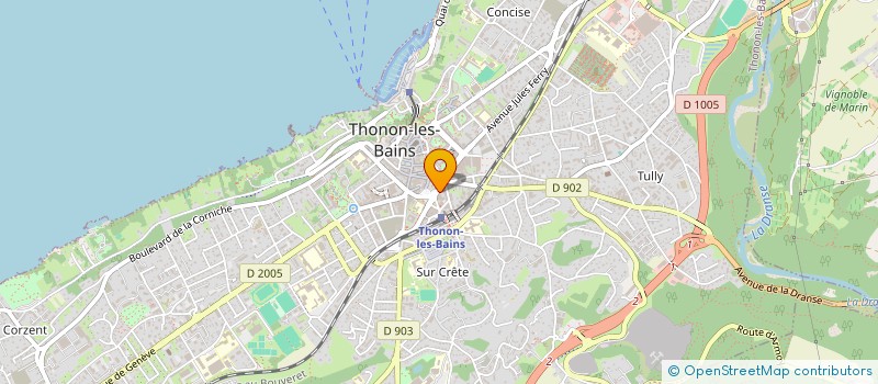 localisation de l'entreprise MADAME LORENA LIPPIS à THONON-LES-BAINS