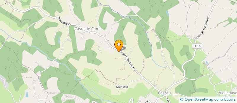 localisation de l'entreprise MADAME LORENA LONGO NIETO  CASTEIDE-CAMI