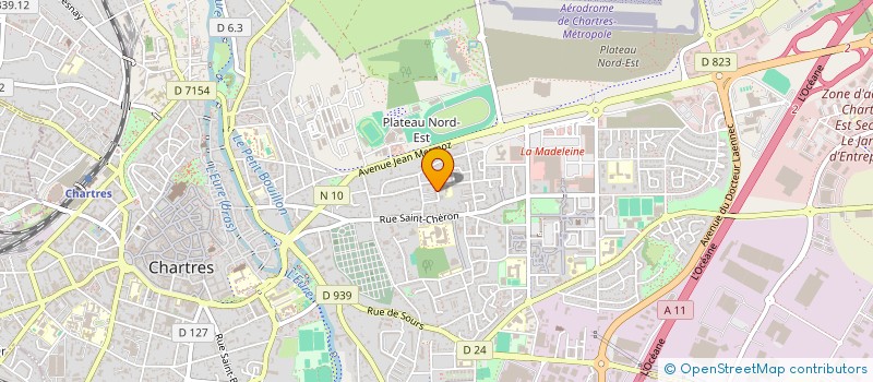 localisation de l'entreprise MADAME LORENA MACELAR à CHARTRES