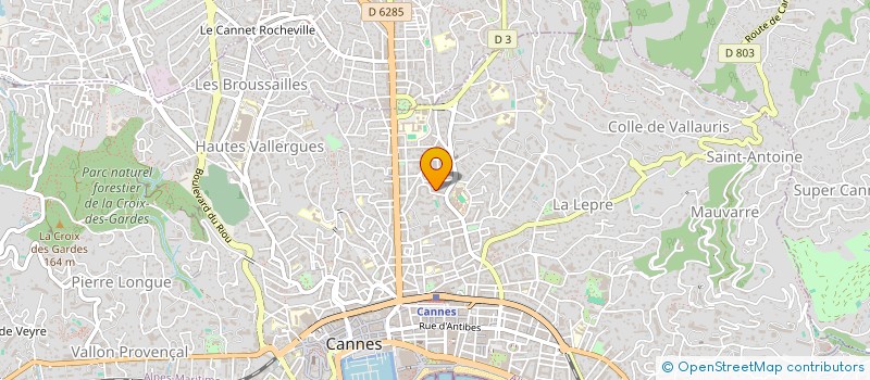 localisation de l'entreprise MADAME LORENA MENDOZA à CANNES