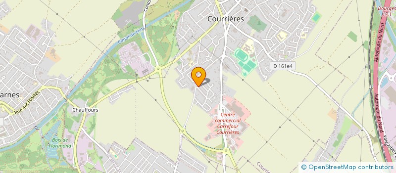 localisation de l'entreprise MADAME LORENA MICHEL  COURRIERES