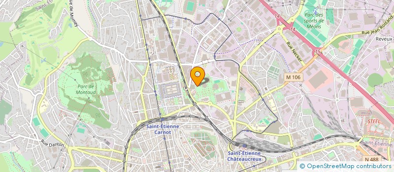 localisation de l'entreprise MADAME LORENA MURE  SAINT-ETIENNE